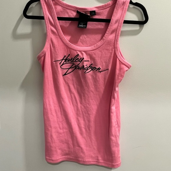 Harley-Davidson Tops - Harley Davidson Hot Pink tank top